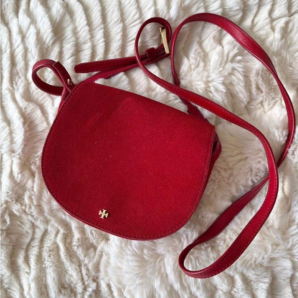 Tory burch Elegant Red Crossbody Bag-preloved